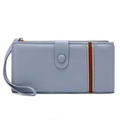 Uus pikk rahakott Naiste Korea versioon käekott Naiste rahakott suure mahutavusega kaardikott Tõmblukuga pandlaga rahakott mobiiltelefonikott