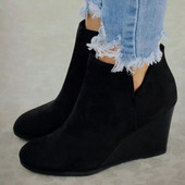 Leopard Ankle Boots Lace Up Υποδήματα Πλατφόρμα ψηλοτάκουνα Γυναικείες μπότες Slip On Γυναικεία παπούτσια Μπότες Γυναικείες Flat μπότες Botas Mujer