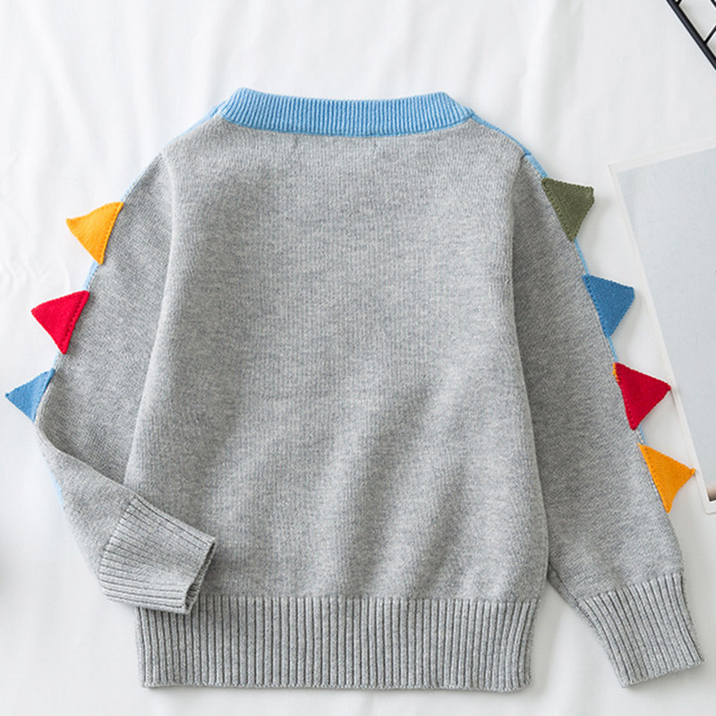 Toamnă pentru copii, haină de tricotat pentru copii, băieți, fete, pulover, pulovere, pulovere pentru copii, topuri, pulover cu mânecă lungă din desene animate