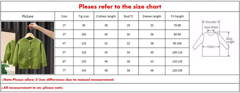 Lasteriided Kardigan Kampsun Tüdrukute Mood Käsitsi tikitud Südamenööb Koo Kardigan Tüdrukute Beebi Kevad-Sügiskampsun