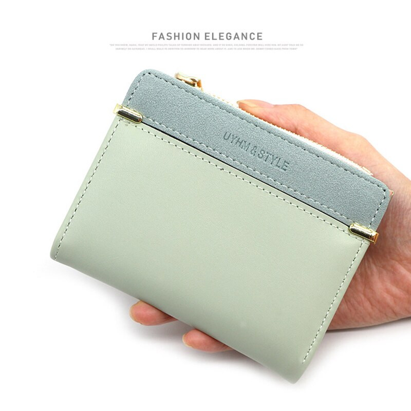Moda simplu, elegant, portofel scurt pentru femei, portofel pentru femei, portmoneu pentru femeie, suport pentru carduri, portofel mic pentru femei, mini clutch pentru fete
