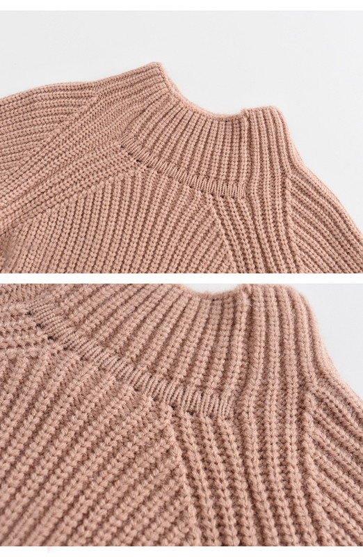 Humor Bear gyerek pulóver új tavaszi őszi új félgalléros hosszú ujjú egyszínű kötött pulóver meleg fiús lány felsők