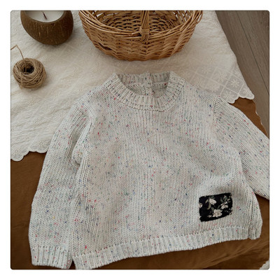 deer jonmi 2023, iarna noua, pentru copii, pulovere tricotate îngroșate, în stil coreean, unisex, pentru copii, pulovere casual Topuri