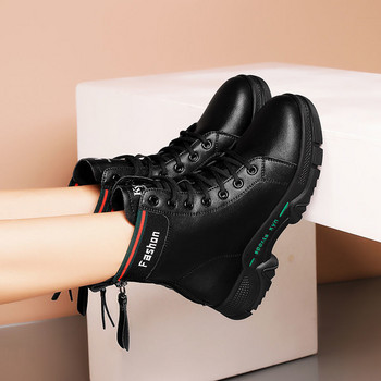 Дамски обувки Модни водоустойчиви ботуши за сняг за жени Топли зимни ботуши Удобни водоустойчиви черни ботуши Zapatos Mujer