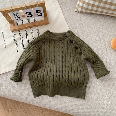 Talvine sügise laste kampsunid Laste vabaaja kootud kampsun Kardigan 0-6 a väikelaste riided kostüüm pikkade varrukatega poiste tüdrukute kampsunid