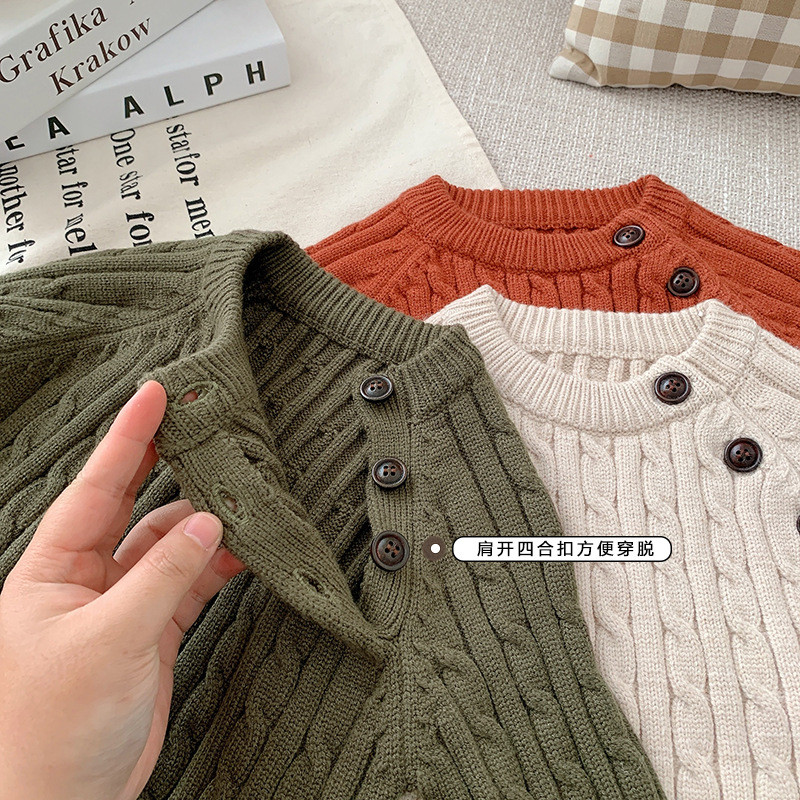 Talvine sügise laste kampsunid Laste vabaaja kootud kampsun Kardigan 0-6 a väikelaste riided kostüüm pikkade varrukatega poiste tüdrukute kampsunid