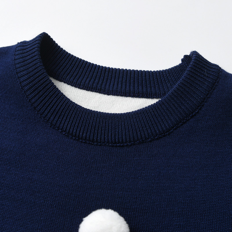 Sügistalvine laste kampsun dinosaurus beebi poiss tüdrukule kootud kampsun pikkade varrukatega soe multikas beebi jõuluriided