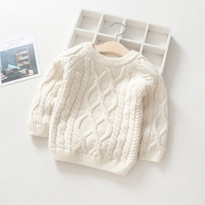 Őszi téli gyerekek baba fiú lány pulóverek újszülött pulóver kisgyermek gyerekek meleg pulóver kabát 2023 új vastag felsőruházat