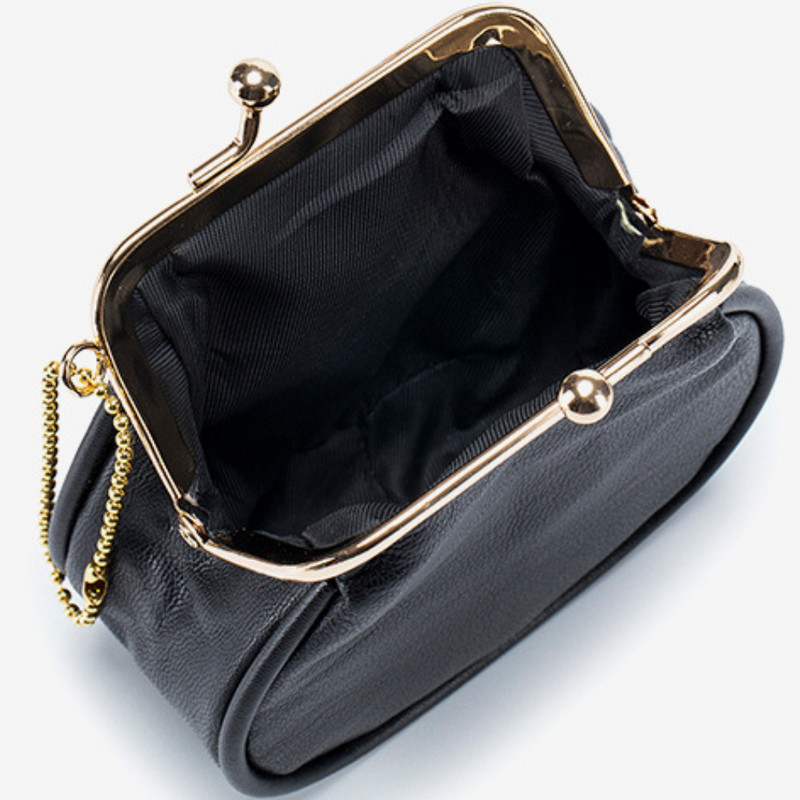 Ретро литературна дамска чанта за монети Творчески ръчно изработен мини джоб за монети