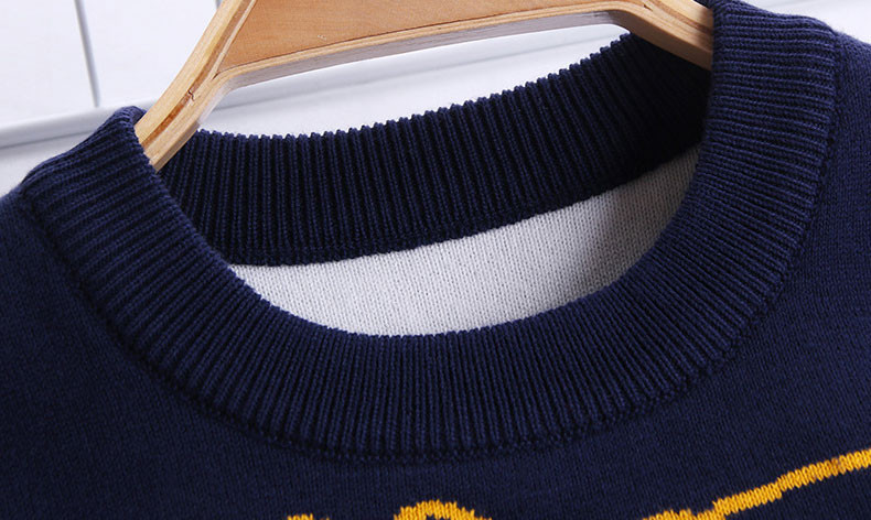 Nou Sosire Copii Toamnă Băieți Fete Pulover Haine din bumbac Topuri cu imprimeu balenă Haine pentru copii Pulover cu mânecă lungă Pulover tricotat