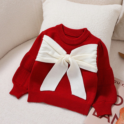 Laste kampsunid, uued sügistalvised ümarkraed, pikad varrukad, ühevärvilised trikoosärk, kena suur liblikasõlm, tüdrukute topid GY10191