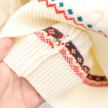 Μόδα μωρό κορίτσι χειμωνιάτικα ρούχα Φράουλα πουλόβερ για κορίτσι πλεκτό πουλόβερ μαλακό φθινόπωρο Παιδικά κοριτσάκια μωρά πλεκτά FY10191
