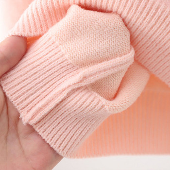 Βρεφικό πουλόβερ για κορίτσια Φθινοπωρινά χειμωνιάτικα ρούχα Παιδικά 2023 Νέο στυλ μόδας Υψηλής ποιότητας 1 έως 6 ετών Old Flower Παιδικά ρούχα GY09261