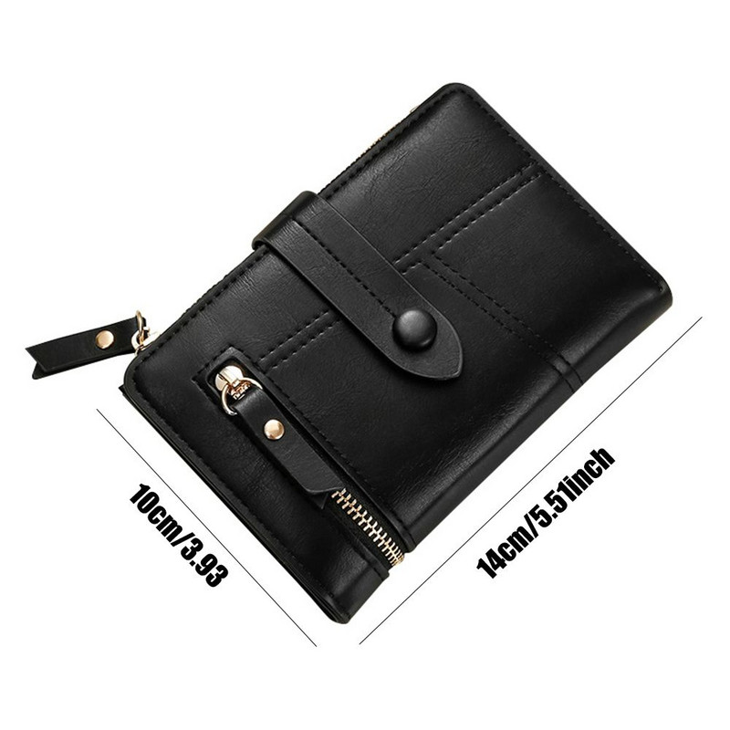 Portofel de înaltă calitate pentru femei, scurtă, pentru femei, portofel pentru monede, pentru doamne, suport pentru carduri, geantă de bani mică, poșetă Carteira кошелек