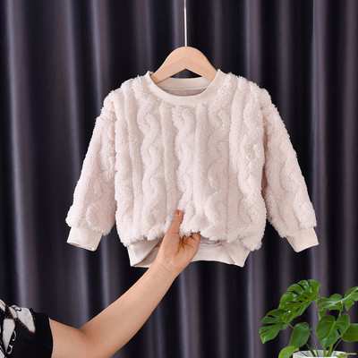 Lasteriided Kampsunid Baby Boys Cartoon Camel Printing O-kaelusega kampsun Talvine Uus Laste vabaaja kampsun Beebi soe top