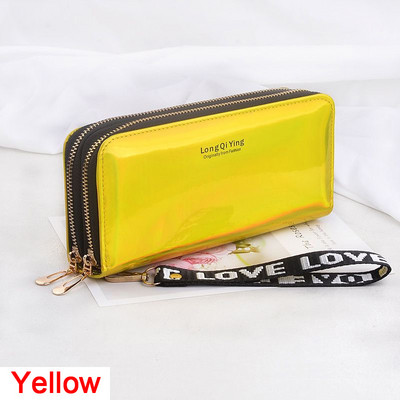 Portofele pentru femei Design de marcă Poșete pentru doamnă Genți de mână pentru femei cu fermoar Poșetă lungă pentru monede Genți pentru bani pentru femei Portofel de buzunar