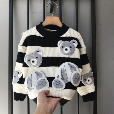 Talvised lasteriided Beebipoistele Tüdrukutele Kampsunid Lastele Jõulukampsunid Soe imiku multifilm Jõuluvana Kootud Kampsun 3-10-aastastele