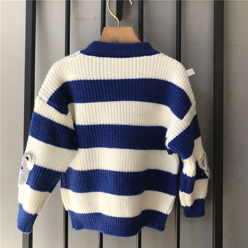 Talvised lasteriided Beebipoistele Tüdrukutele Kampsunid Lastele Jõulukampsunid Soe imiku multifilm Jõuluvana Kootud Kampsun 3-10-aastastele