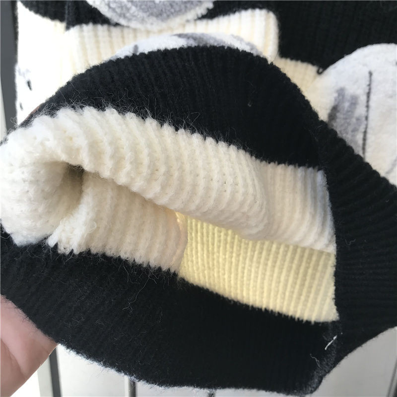 Talvised lasteriided Beebipoistele Tüdrukutele Kampsunid Lastele Jõulukampsunid Soe imiku multifilm Jõuluvana Kootud Kampsun 3-10-aastastele