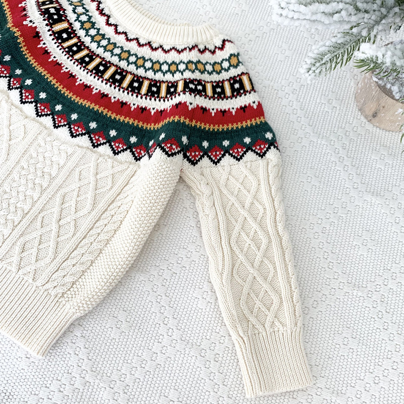 Jõulud Sügis Talvine Laste Kampsun Puuvillane Beebi Poiss Tüdruk Kootud Kampsun Pikad Varrukad Soe Multifilm Beebi jõuluriided