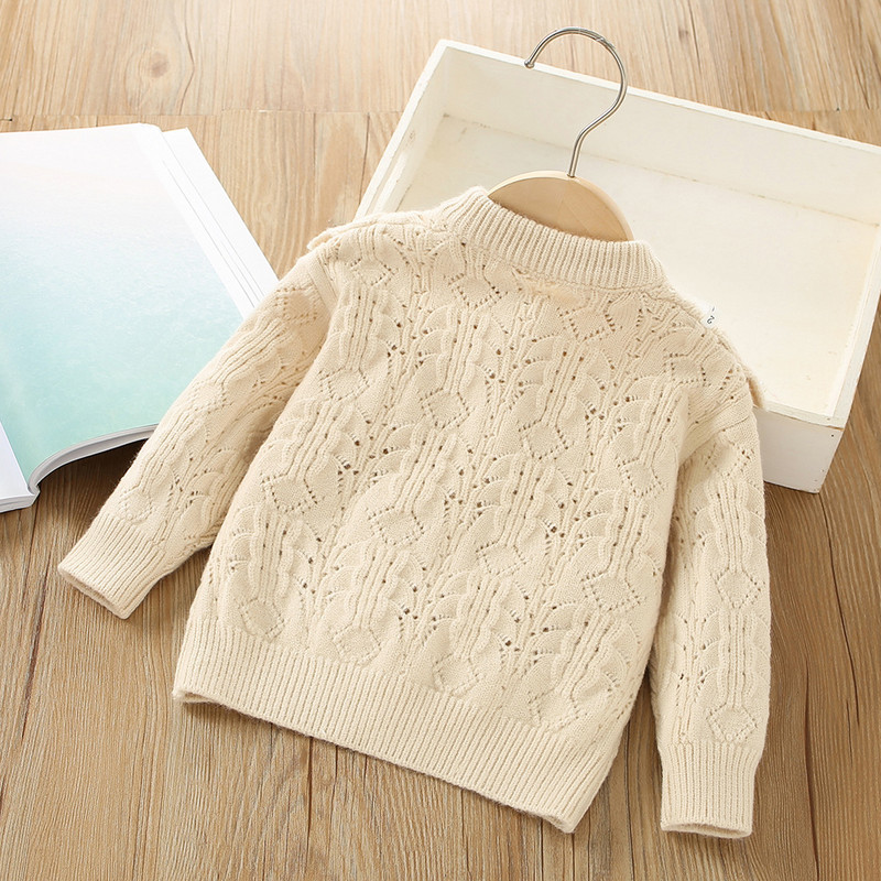 2023. aasta imikute beebitüdrukute kuduv kardigan pikkade varrukatega ühevärviline õõnsaga sügisene kevadine vastsündinu tüdrukute pärliga kampsun