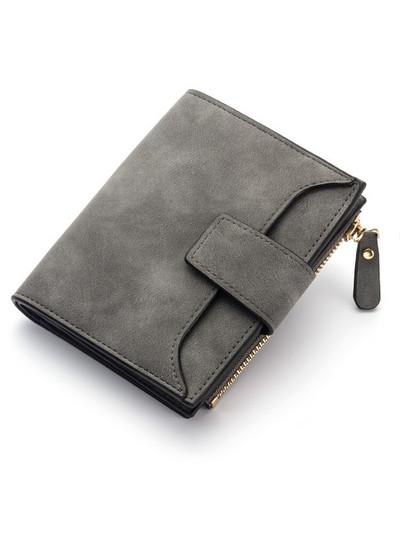 Moodsad ühevärvilised lühikesed naiste rahakotid, uus väike tõmblukk, PU-nahast kvaliteetne naiste kaardihoidja õhuke lihtne rahakott