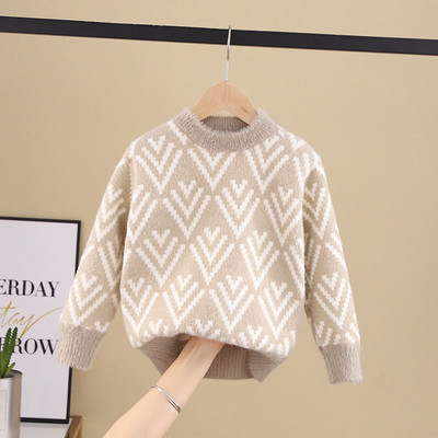 Lasteriided Kampsunid Multifilmid Autode trükkimine Poiste kudumid Laste Pullover Välisriided Poistele Talvised pikkade varrukatega riided Kampsunid