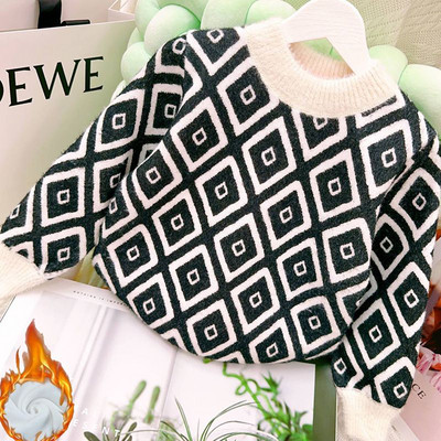 Lasteriided Kampsunid Multifilmid Autode trükkimine Poiste kudumid Laste Pullover Välisriided Poistele Talvised pikkade varrukatega riided Kampsunid