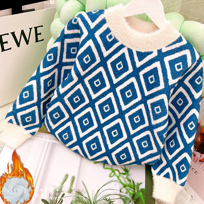 Lasteriided Kampsunid Multifilmid Autode trükkimine Poiste kudumid Laste Pullover Välisriided Poistele Talvised pikkade varrukatega riided Kampsunid