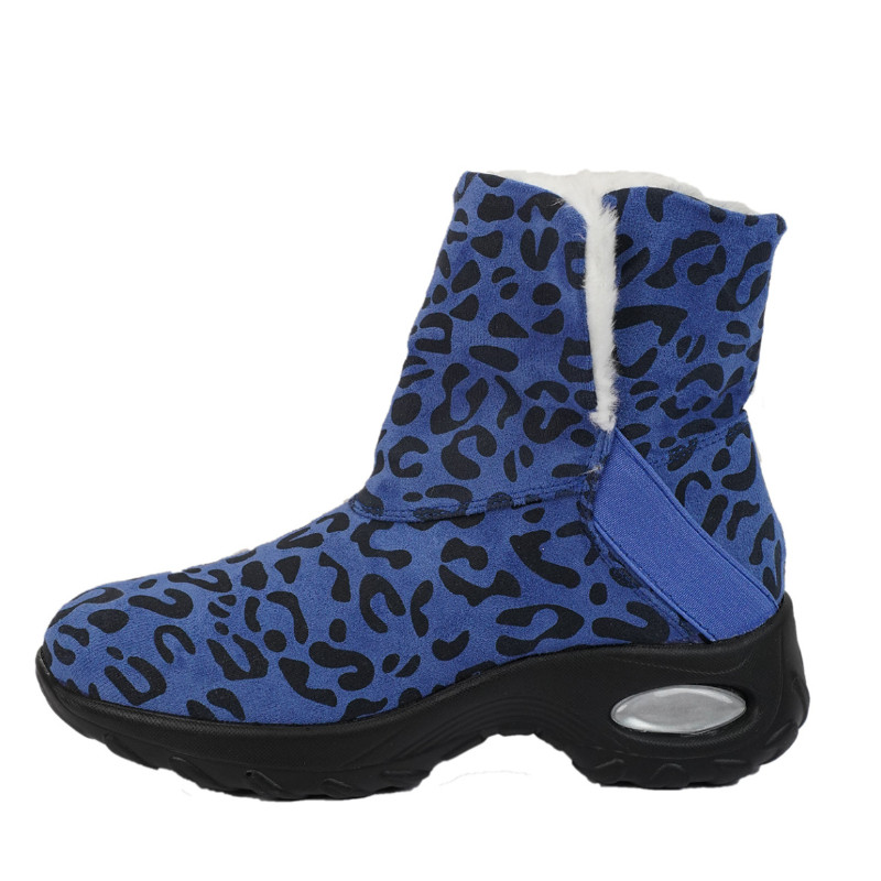 2023. aasta kuum soodusmüük naiste kingad varrukatega naiste saapad Talvised ümara ninaga seemisnahast plüüsfliis soojaks keskmise toruga paksu kontsaga lumesaapad