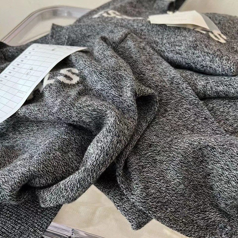 Laste kirjad Lihtne hall kampsun Tänavamood vabaaja pullover poistele ja tüdrukutele Ümarkaelus Mugav kampsun Sügis Uus