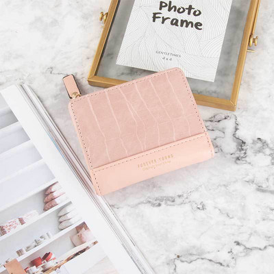 Krokodilliprintidega naiste rahakott Väike naiste tõmblukuga mündikotid Luksuslikud disainerkaardihoidjad Lühike siduriga naistele, kvaliteetne soliidne