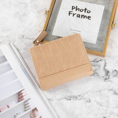 Krokodilliprintidega naiste rahakott Väike naiste tõmblukuga mündikotid Luksuslikud disainerkaardihoidjad Lühike siduriga naistele, kvaliteetne soliidne