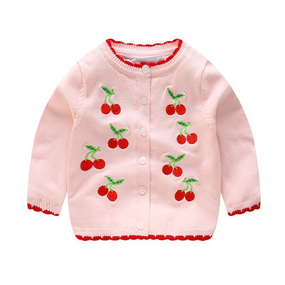 0–4-aastastele imikutele mõeldud kampsunid armsad beebitüdrukud tikandiga kootud kampsun kampsun 2021 kevad-sügis lasteriided