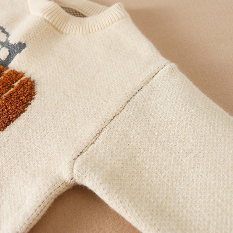 Beebi tüdrukute kampsun Sügis pikkade varrukatega kudumid lapsed kõrvitsad riided tüdrukutele Halloweeni varustus