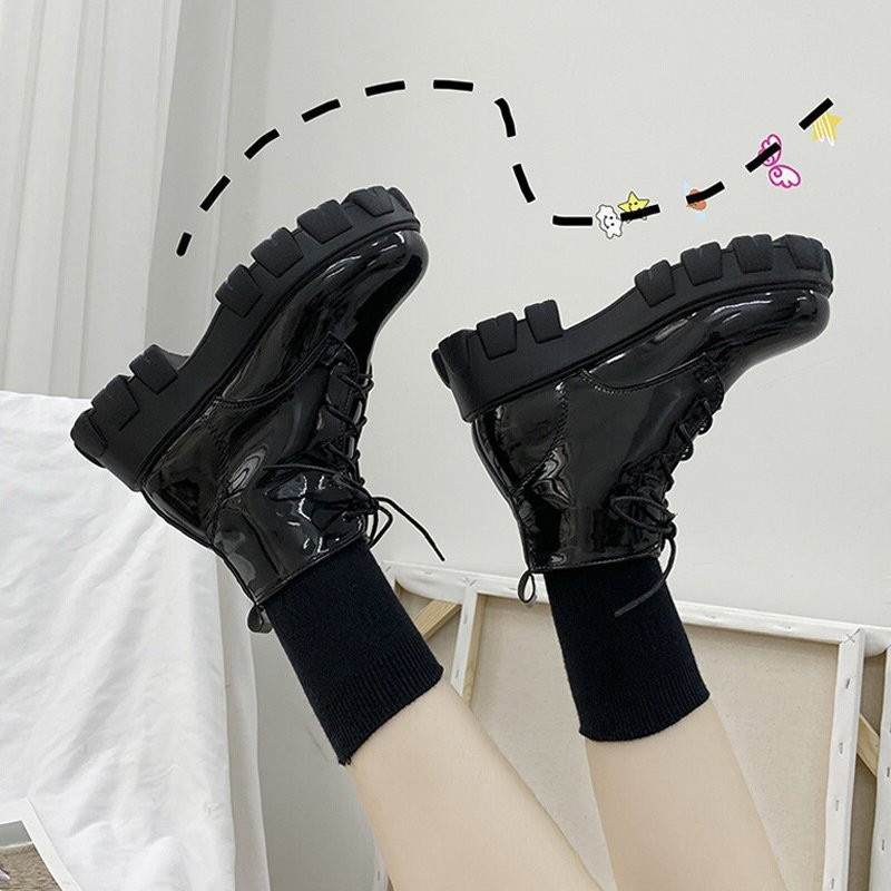 Uued naiste saapad Korea versioon, sääre keskosa saapad Naiste moesaapad Naiste tugevad ümmargused saapad Botas Femininas Tendencia 2023