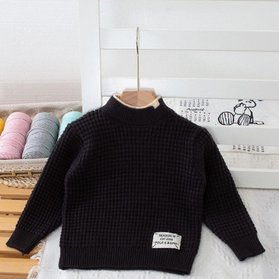 Copii Pulover Lejer tricotat Toamna Iarna Bebeluș Băiețel Fată Haine Gât rotund Copil Copil Fată Băiat Pulover Bebeluș îmbrăcăminte exterioară