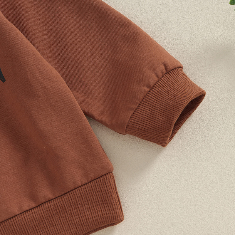 2023-09-05 Lioraitiin 6M-4Y laste tüdrukute rõivakomplekt pikkade varrukatega kirjatrükiga kampsun Leopardimustriga Flare Pant rõivakomplekt