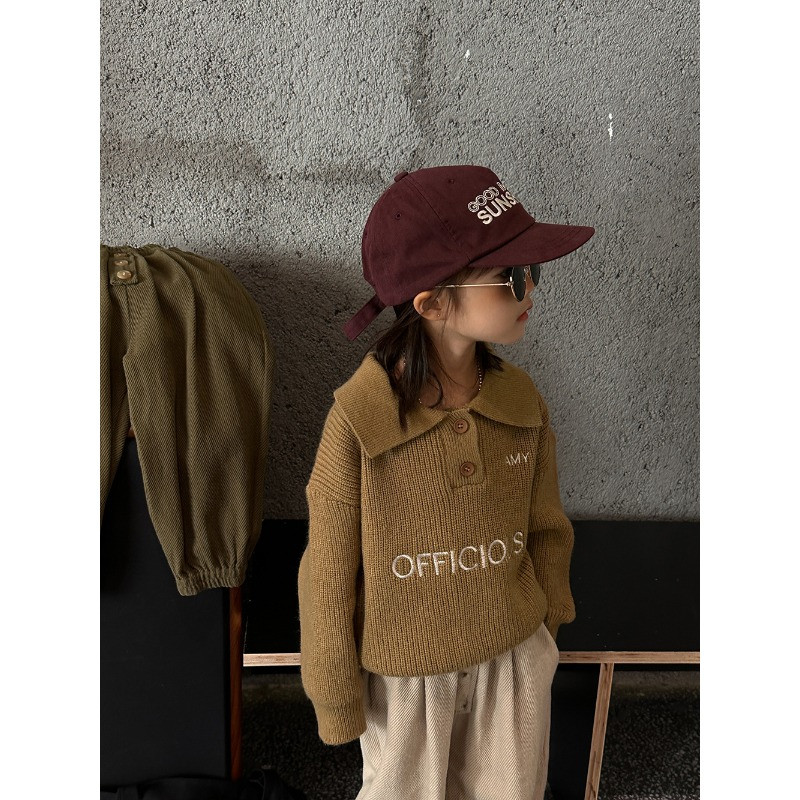 Laste kampsun 2023 kevad-sügis uus poiste revääriga tikitud kampsun, korea stiilis tüdrukute kampsun, vabaaja kampsun