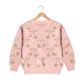 Pulovere pentru copii Cireș auriu nou Pulovere tricotate de toamnă Bebeluși băieți Fete Pulovere Îmbrăcăminte pentru copii Topuri drăguțe