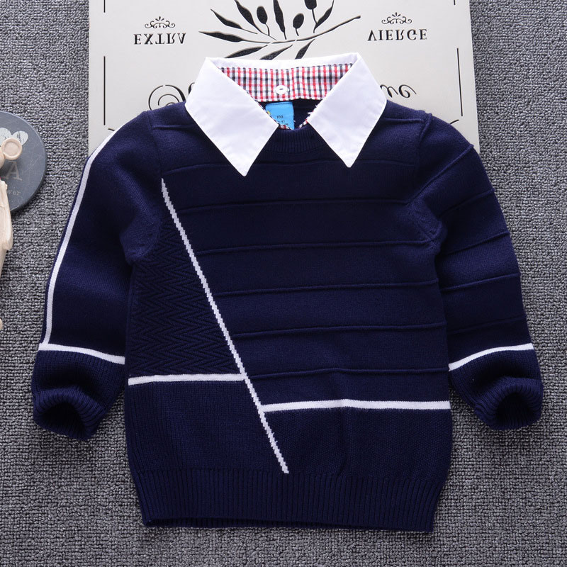 2023 Inggallér Fiúk Pulóverek Babacsíkos Pulóver Kötött Gyerekruhák Ősz Tél Új Gyerek Pulóverek Fiú Ruha Iskola