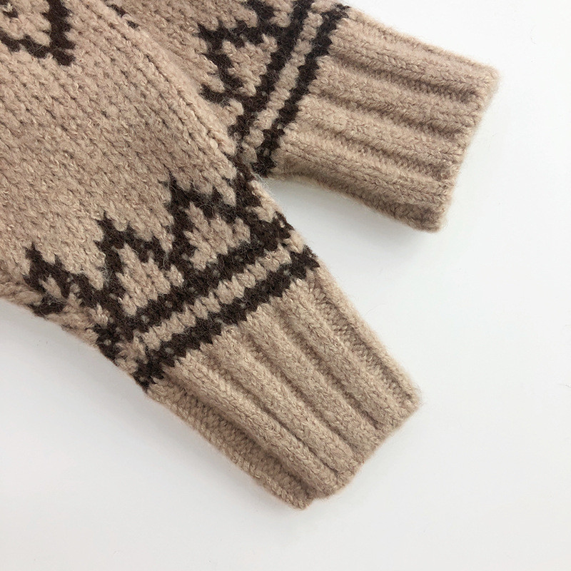 MILANCEL új őszi gyerek pulóver lányoknak vastag csíkos kötött pulóver gyerek felsők