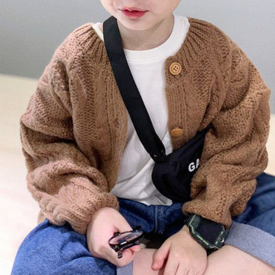 Kevad-sügis Korea kawaii mood armsad poisid, tüdrukud, kampsun, kootud kampsun, lasteriided, kõik sobivad magusad šikid beebide topid