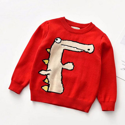 Îmbrăcăminte pentru copii de Crăciun Pulover pentru copii de Anul Nou Pulover cu mâneci lungi cu imprimeu de desene animate Pulover pentru fete și băieți Haine tricotate