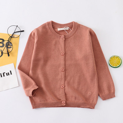 Kevad-sügis lastele Kampsunid Beebipoistele Tüdrukutele Kampsun Puuvillane Talvine Kootud Väikelaste Tüdrukute Kardigan