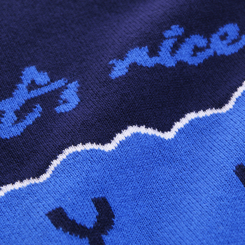 Laste sügis- ja talvekampsun riided poisid lapsed kampsun tüdrukud kudumine trükitäht pikkade varrukatega kampsun