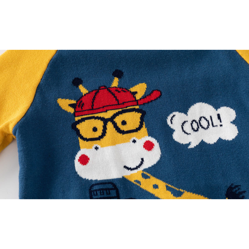 2-8T väikelapse väike poiss, tüdruk, sügis, talveriided, soojad kootud pullover, imiku kampsun pikkade varrukatega laste kudumid