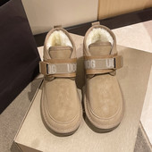 Modne čizme za snijeg Velike pamučne cipele Ženske zimske novosti 2023. Zadebljane tople cipele za kruh Udobne ženske čizme za snijeg