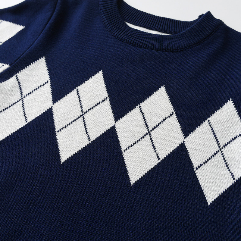 Sügis- ja talvepoiste soe kampsun mustriga võre, kapuuts, pikkade varrukatega kampsun college wind baby boy kootud kampsun