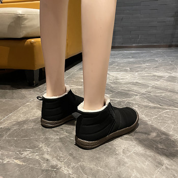 Обувки за жени Зимни дамски ботуши за 2023 г. Плюс размер 43 Плюшени топли ботуши за сняг Спортни ботуши за свободното време на открито Zapatos De Mujer